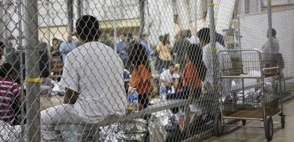 Immigrant-Children-Detained-In-Cages